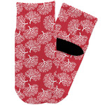 Coral Toddler Ankle Socks