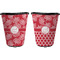 Coral Trash Can Black - Front and Back - Apvl