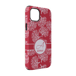 Coral iPhone Case - Rubber Lined - iPhone 14 Pro (Personalized)