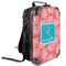 Coral & Teal 13" Hard Shell Backpacks - ANGLE VIEW