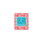 Coral & Teal Canvas Print - 8x10 (Personalized)