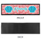 Coral & Teal Bar Mat - Large - APPROVAL