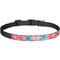 Coral & Teal Dog Collar - Large - Front