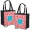 Coral & Teal Grocery Bag - Apvl