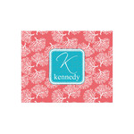 Coral & Teal 252 pc Jigsaw Puzzle (Personalized)