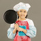 Coral & Teal Kid's Aprons - Medium - Lifestyle