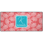 Coral & Teal 3XL Gaming Mouse Pad - 35" x 16" (Personalized)