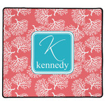 Coral & Teal XL Gaming Mouse Pad - 18" x 16" (Personalized)