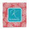 Coral & Teal Party Favor Gift Bag - Matte - Front