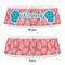 Coral & Teal Plastic Pet Bowls - Small - APPROVAL