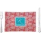 Coral & Teal Rectangular Dinner Plate