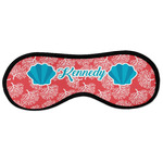 Coral & Teal Sleeping Eye Masks - Large (Personalized)