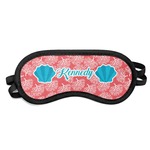 Coral & Teal Sleeping Eye Mask (Personalized)