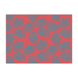 Coral & Teal Large Tissue Papers Sheets - Heavyweight