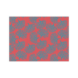 Coral & Teal Medium Tissue Papers Sheets - Heavyweight