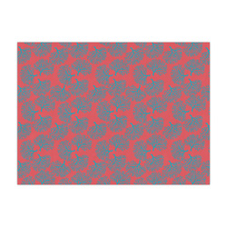 Coral & Teal Large Tissue Papers Sheets - Lightweight