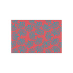 Coral & Teal Small Tissue Papers Sheets - Lightweight