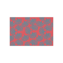 Coral & Teal Small Tissue Papers Sheets - Lightweight