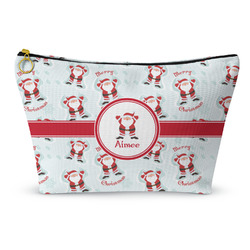 Santa Clause Making Snow Angels Makeup Bag (Personalized)