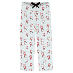 Santa Clause Making Snow Angels Mens Pajama Pants - XL