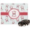 Santa Claus Microfleece Dog Blanket - Large