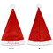 Santa Claus Santa Hats - Front and Back (Single Print) APPROVAL