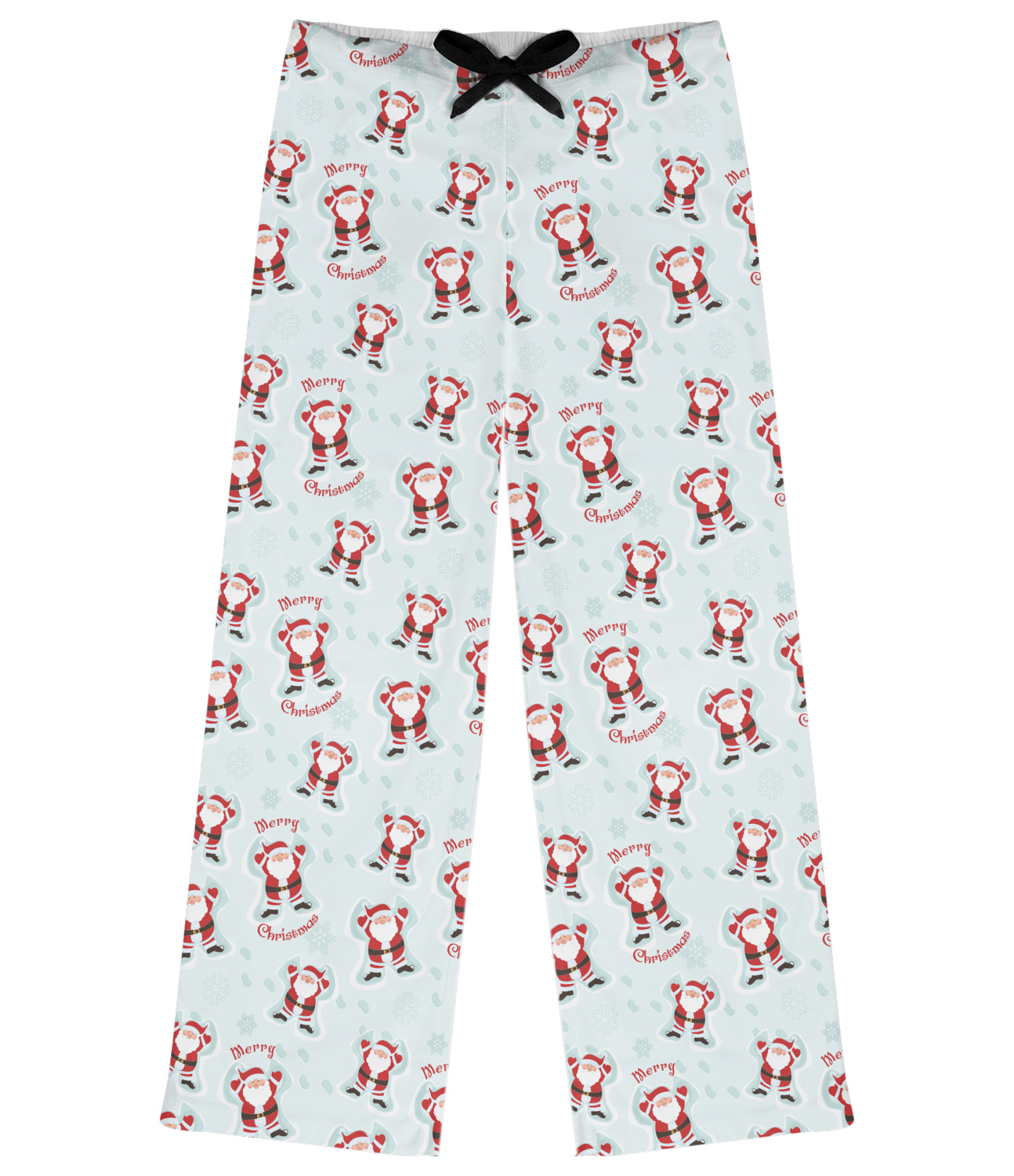 Santa Claus Womens Pajama Pants - XS (Personalized) - YouCustomizeIt