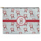 Santa Claus Zipper Pouch Large (Front)