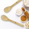 Santa Clause Making Snow Angels Bamboo Sporks - Single Sided - Lifestyle