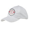 Santa Clause Making Snow Angels Baseball Cap - White (Personalized)