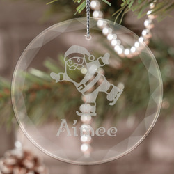 Custom Engraved Glass Ornaments | Design & Preview Online