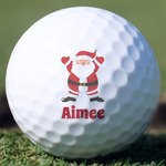 Santa Clause Making Snow Angels Golf Balls - Titleist Pro V1 - Set of 12 (Personalized)