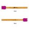 Santa Clause Making Snow Angels Silicone Brushes - Purple - APPROVAL