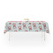 Santa Clause Making Snow Angels Tablecloths (58"x102") - MAIN