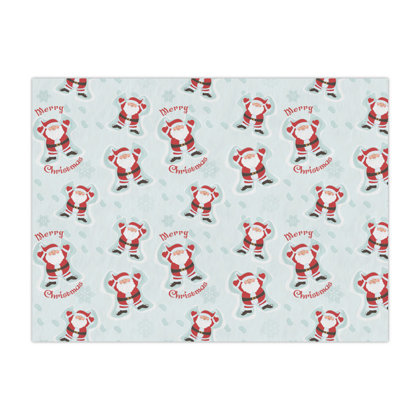 Custom Santa Clause Making Snow Angels Large Tissue Papers Sheets - Heavyweight