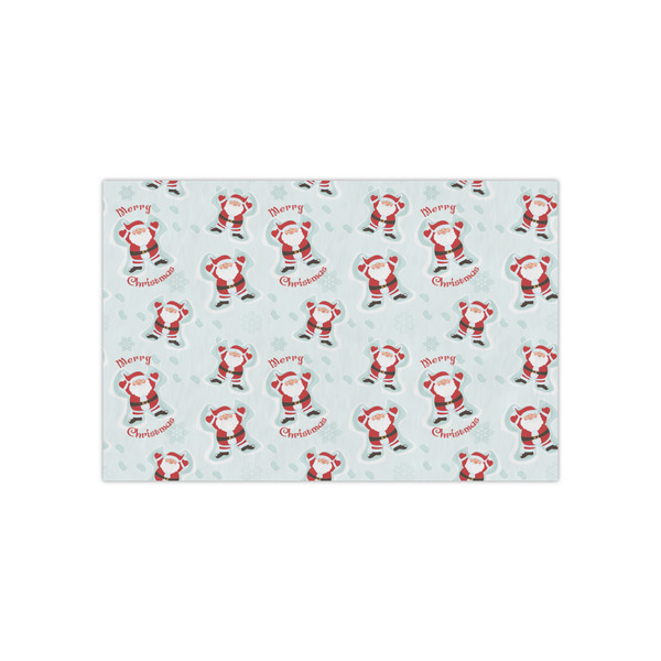 Custom Santa Clause Making Snow Angels Small Tissue Papers Sheets - Heavyweight