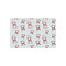 Santa Clause Making Snow Angels Tissue Paper - Lightweight - Small - Front