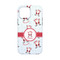 Santa Clause Making Snow Angels iPhone 13 Mini Tough Case - Back