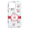 Santa Clause Making Snow Angels iPhone 13 Pro Max Case - Back