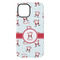 Santa Clause Making Snow Angels iPhone 15 Plus Tough Case - Back