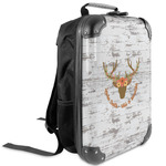 Floral Antler Kids Hard Shell Backpack (Personalized)