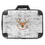 Floral Antler Hard Shell Briefcase - 18" (Personalized)