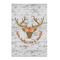 Floral Antler 20x30 - Matte Poster - Front View