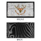 Floral Antler Bar Mat - Small - APPROVAL