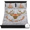 Floral Antler Bedding Set (Queen) - Duvet