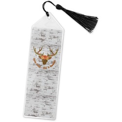Floral Antler Book Mark w/Tassel (Personalized)