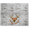 Floral Antler Dog Food Mat - Large without Bowls