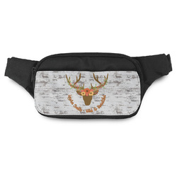 Floral Antler Fanny Pack - Modern Style (Personalized)