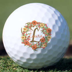 Floral Antler Golf Balls (Personalized)