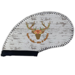 Floral Antler Golf Club Iron Cover - Single (Personalized)